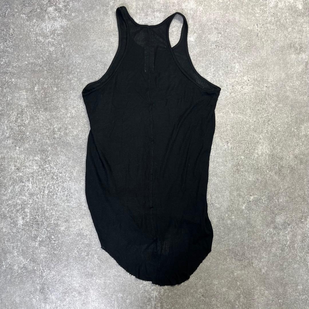 Rick Owens archive 06ssリブニットタンクトップ ブラック