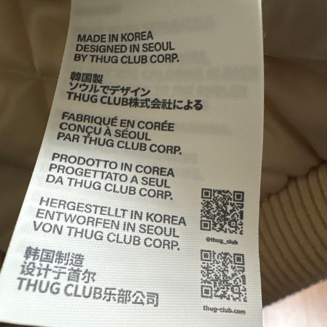 ジャケット・アウター THUG CLUB Double Flying Bio Jacket BEIGE