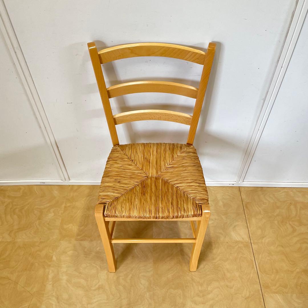 miyabi ラッシ編みチェア 椅子 イス ダイニングチェア ナチュラル