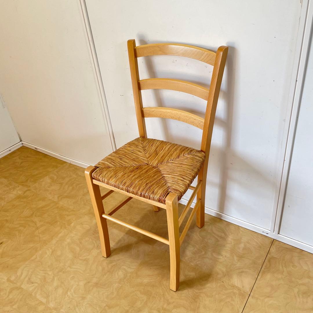 miyabi ラッシ編みチェア 椅子 イス ダイニングチェア ナチュラル