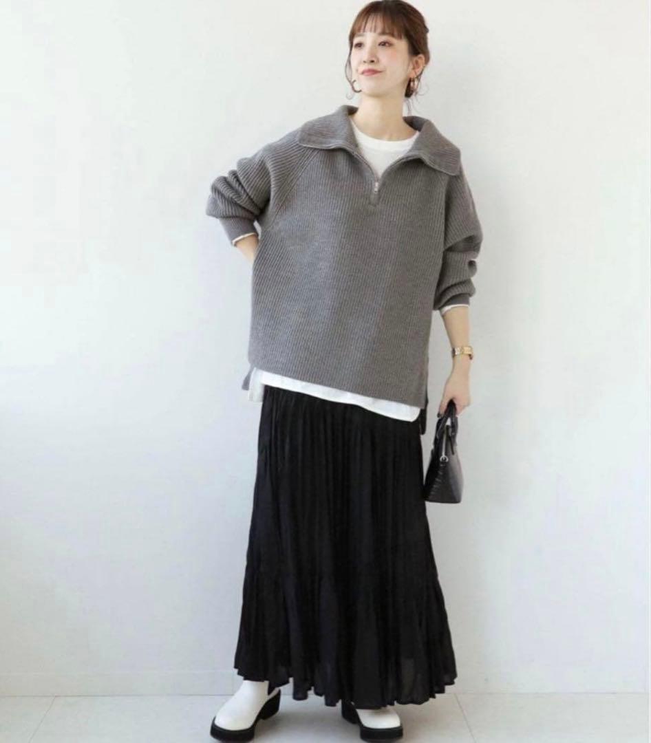 Spick サスペンダー付きワーカーパンツ，B.C ZIPプルオーバー　グレーA