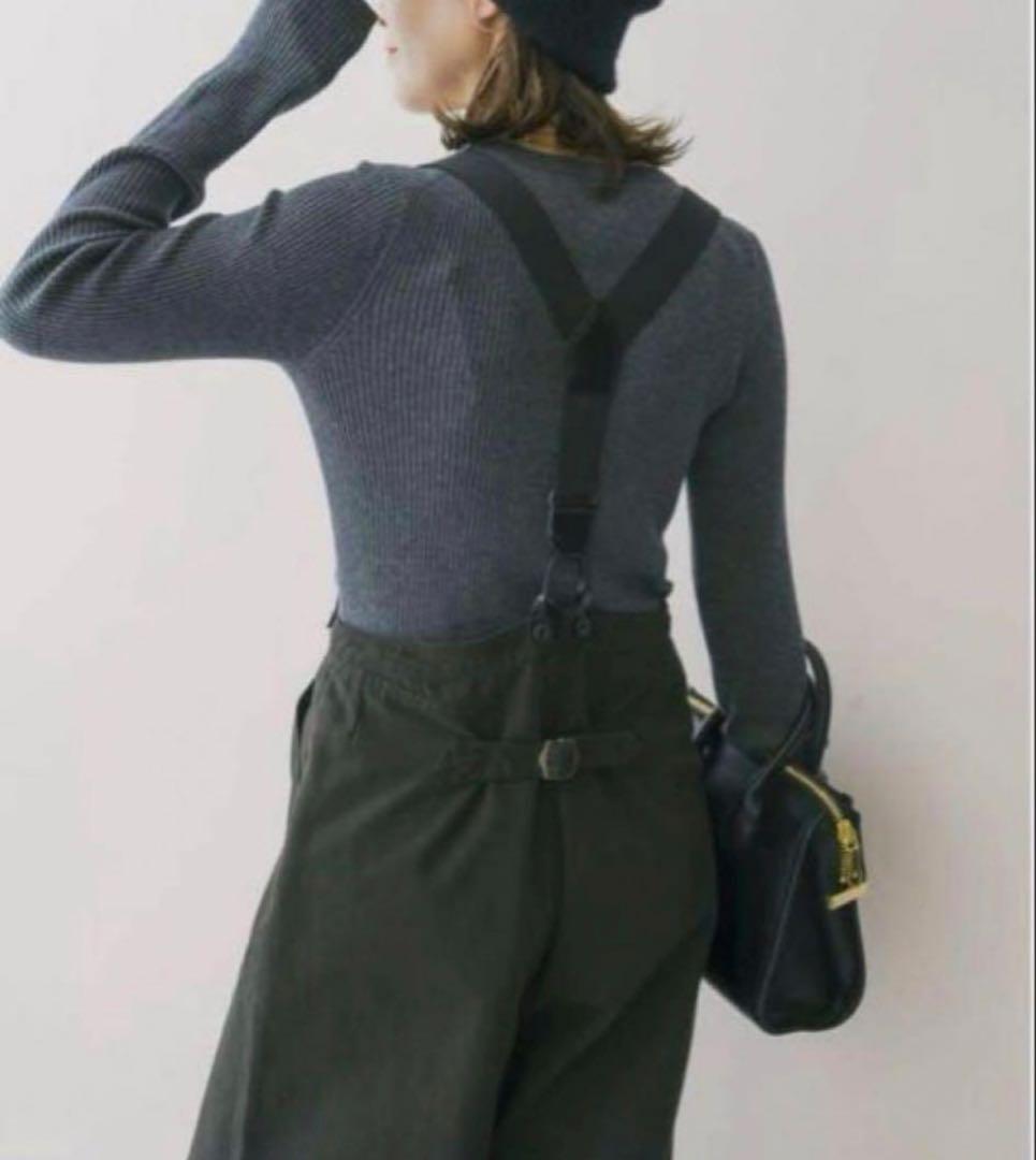 Spick サスペンダー付きワーカーパンツ，B.C ZIPプルオーバー　グレーA