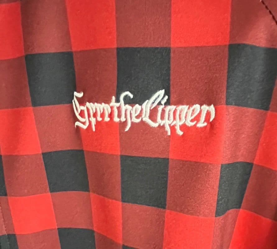 Grrrthe Lipper【ガルルザリッパー】半身創痍ジャージトップス 赤