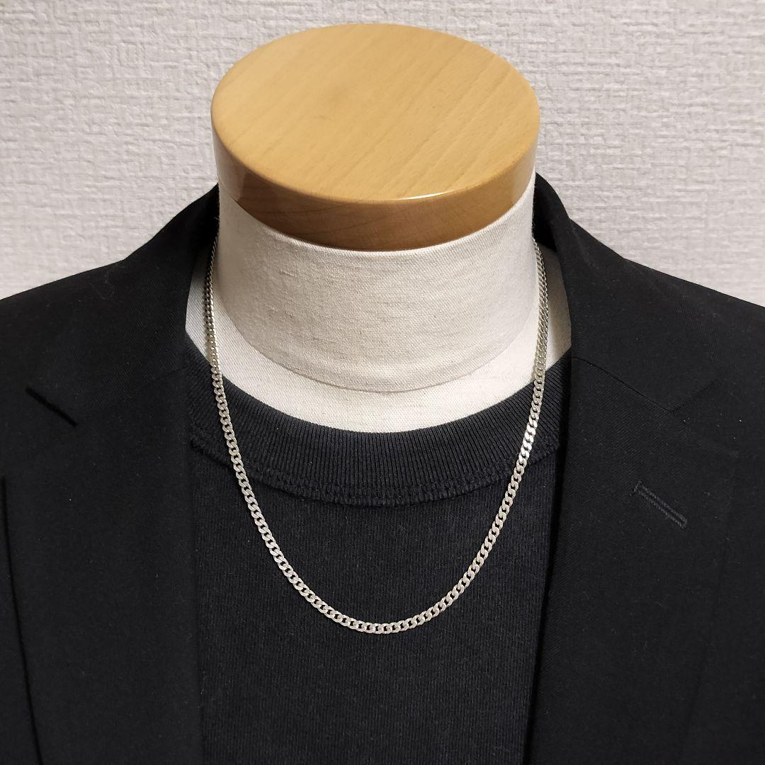 エンポリオ アルマーニ 喜平 ネックレス SV925 EA 50cm シルバー