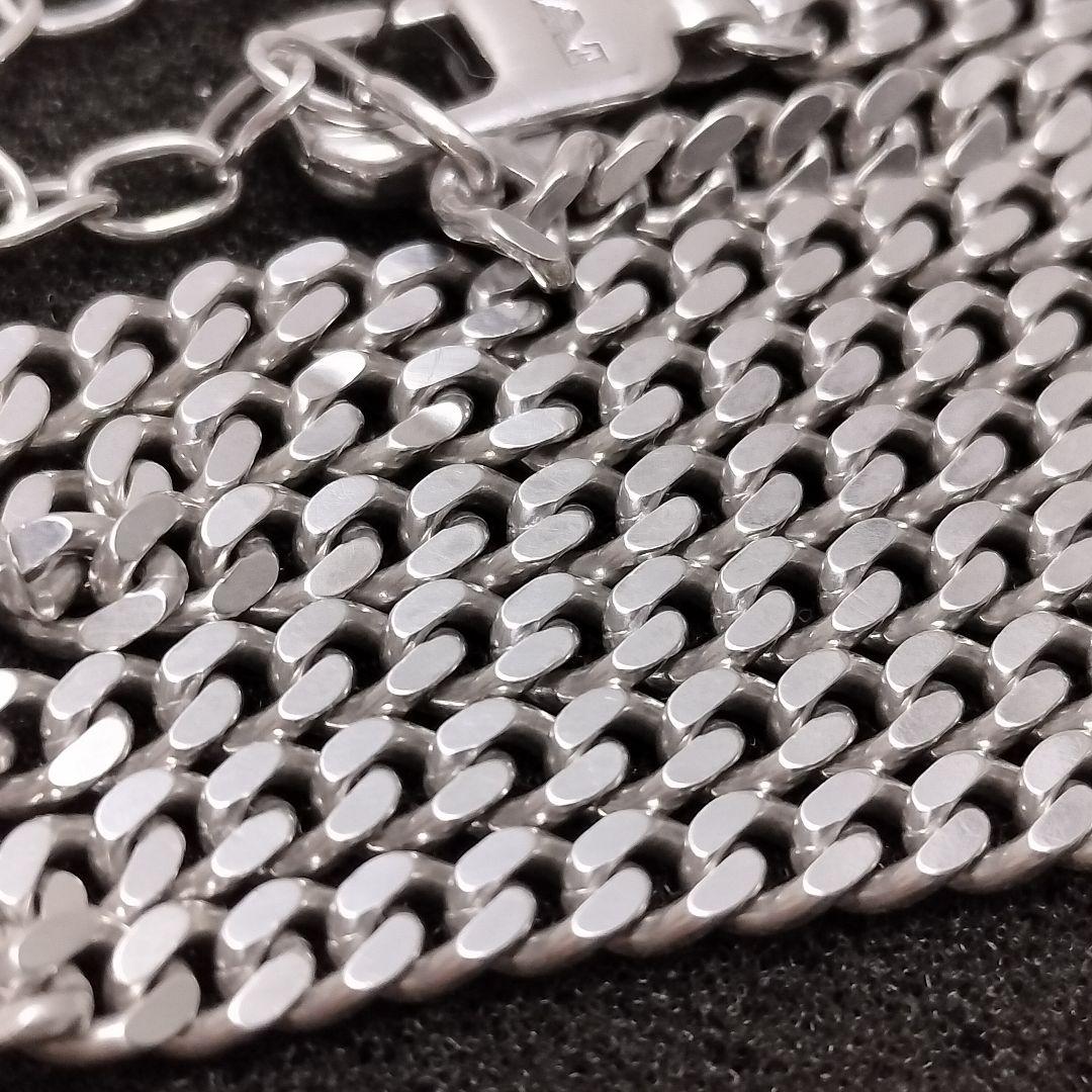 エンポリオ アルマーニ 喜平 ネックレス SV925 EA 50cm シルバー