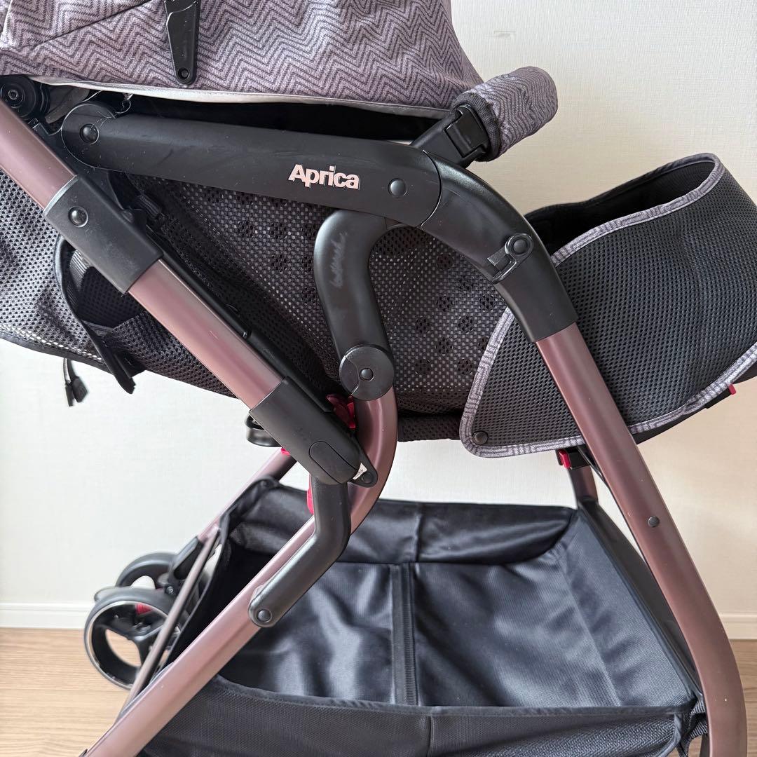 Aprica アップリカ オプティア クッションプレミアム ベビーカー 両対面式