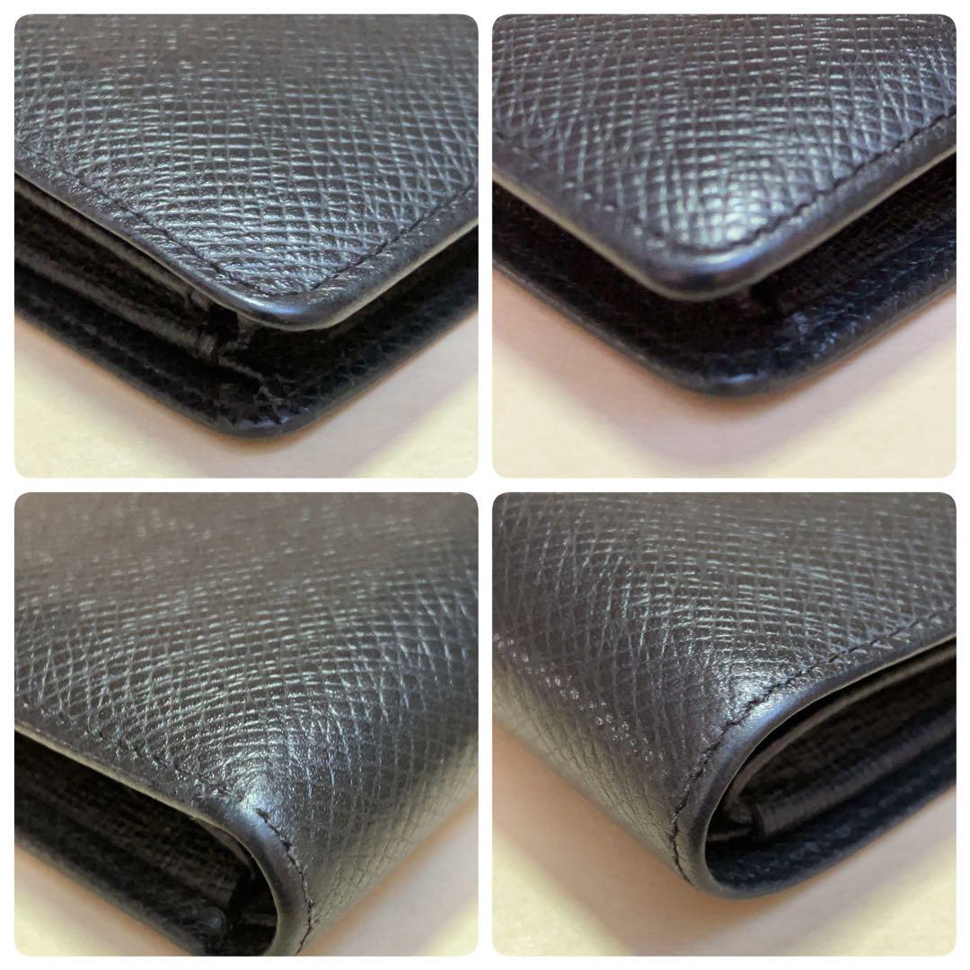 【美品】ルイヴィトン ポルトビエ3カルトクレディ 財布 タイガ アルドワーズ