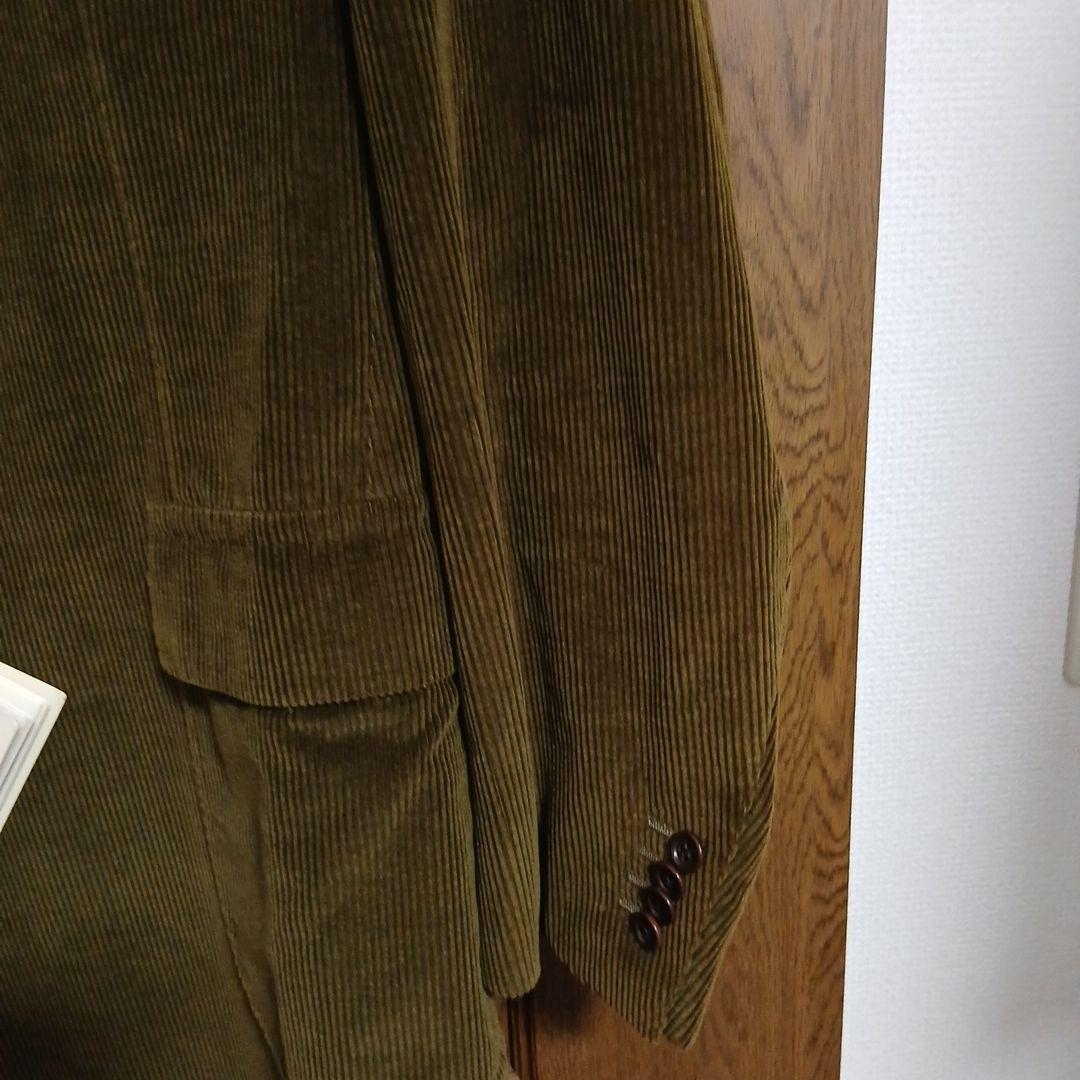 訳ありluigi borrelli コーデュロイコート　48