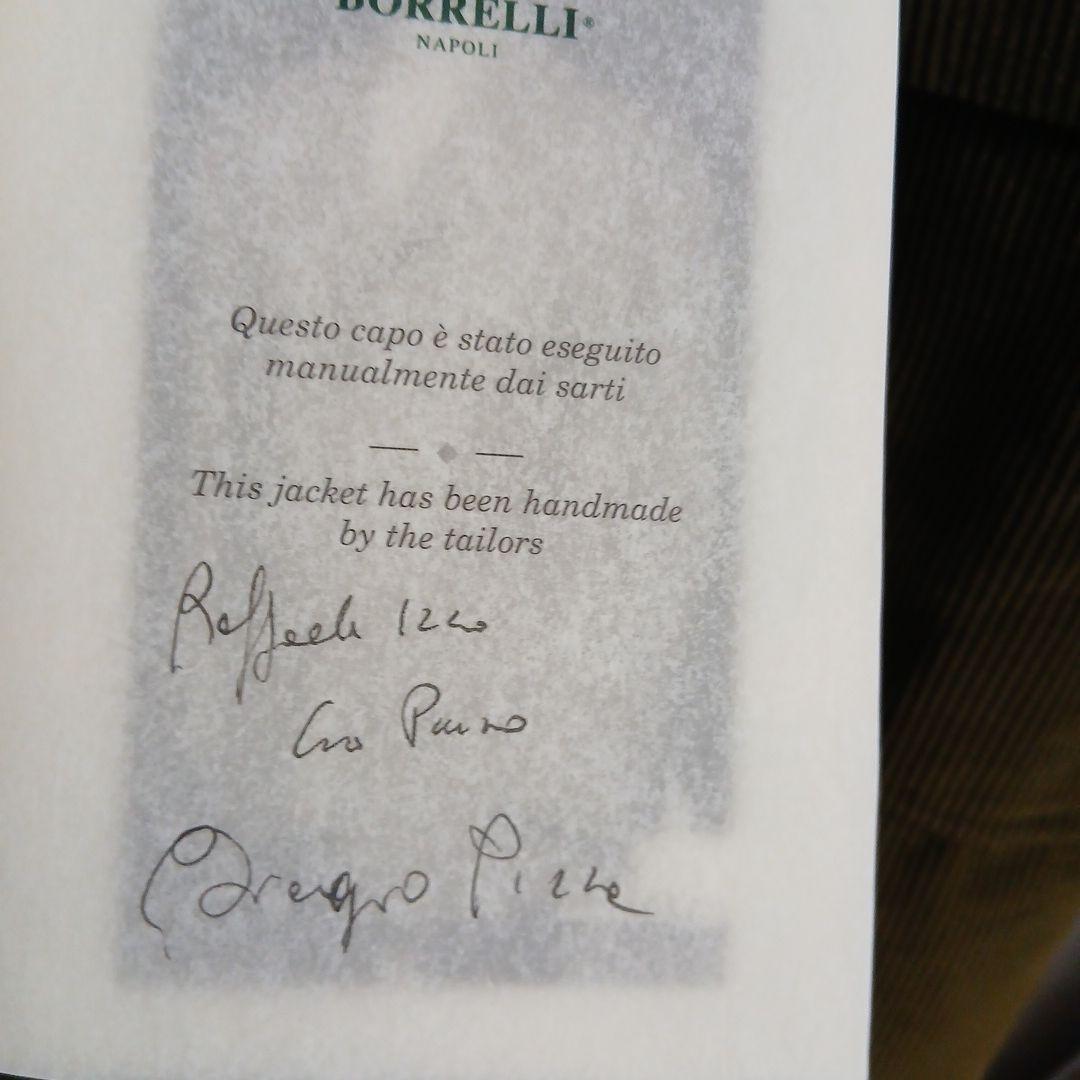 訳ありluigi borrelli コーデュロイコート　48