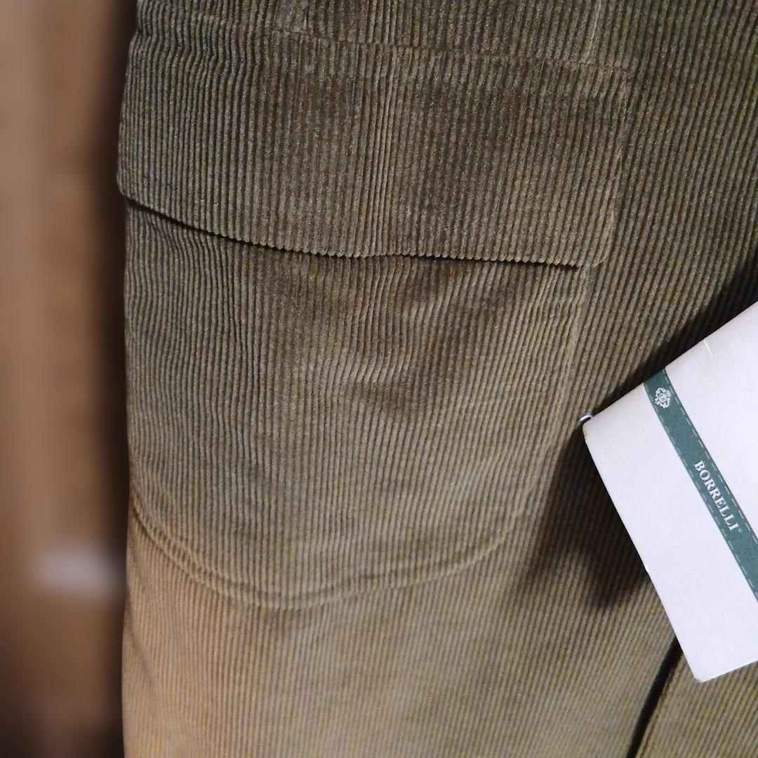 訳ありluigi borrelli コーデュロイコート　48