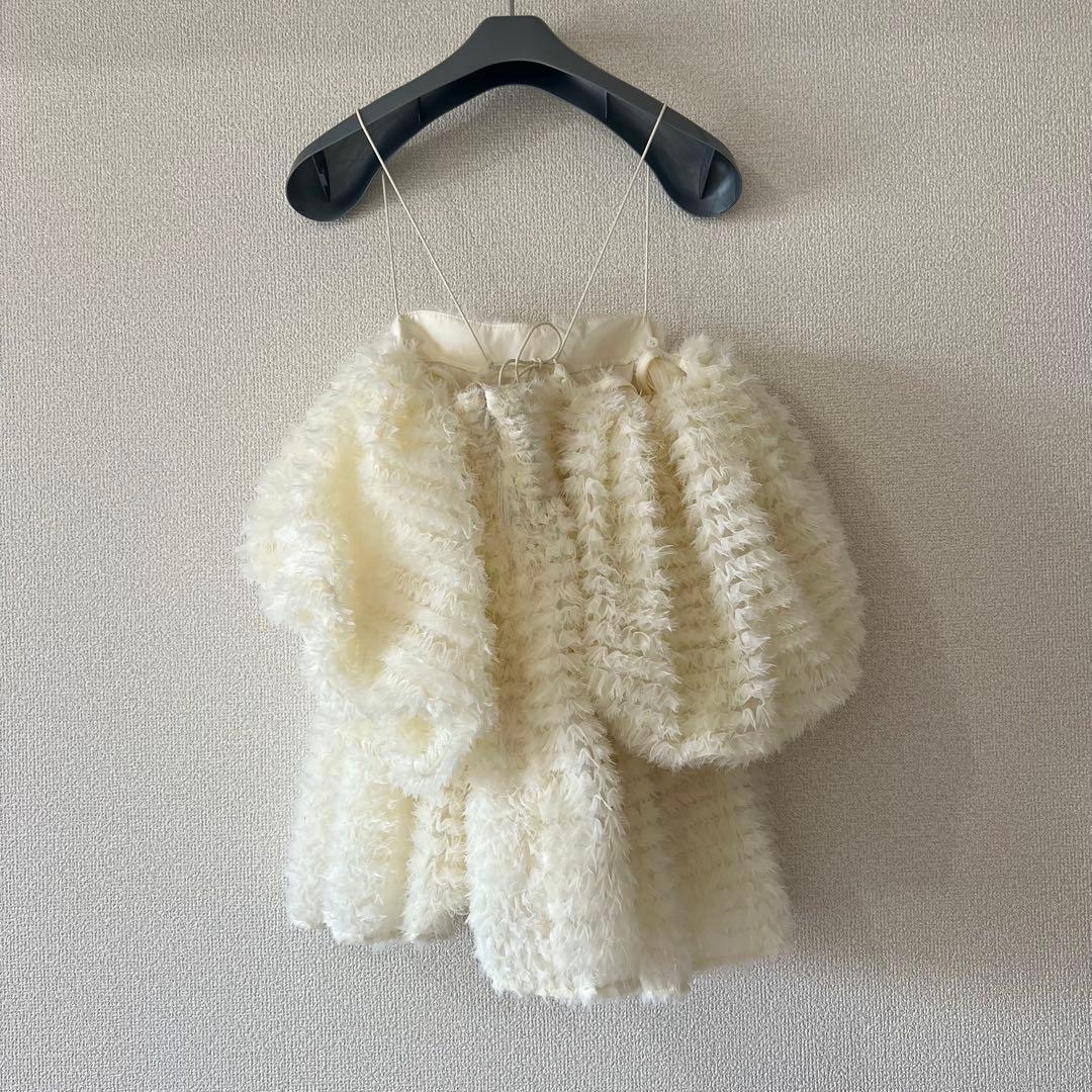 LILY BROWN 3wayチュールペプラムビスチェ