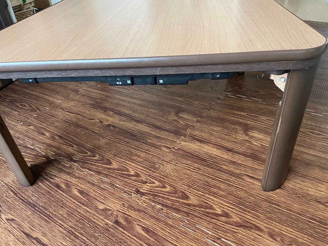 フラットヒーター 折れ脚こたつ