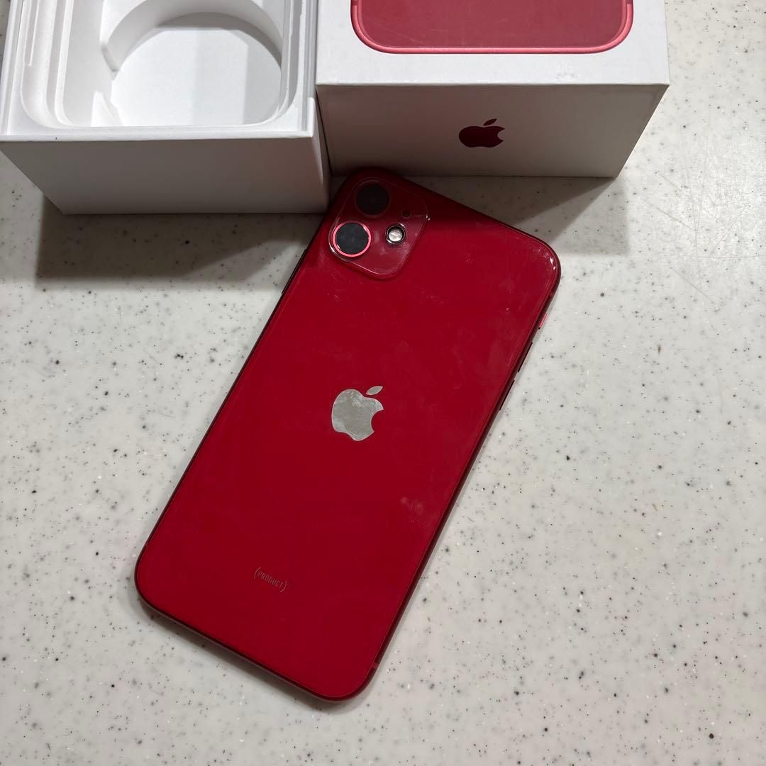 Apple iPhone 11 (PRODUCT RED) 本体