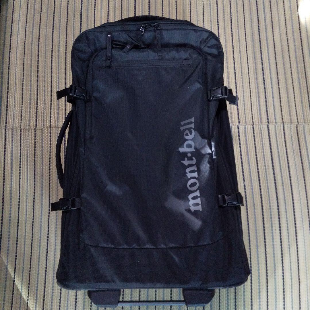 mont-bell ウィリーバッグ 60 黒　キャリーバック