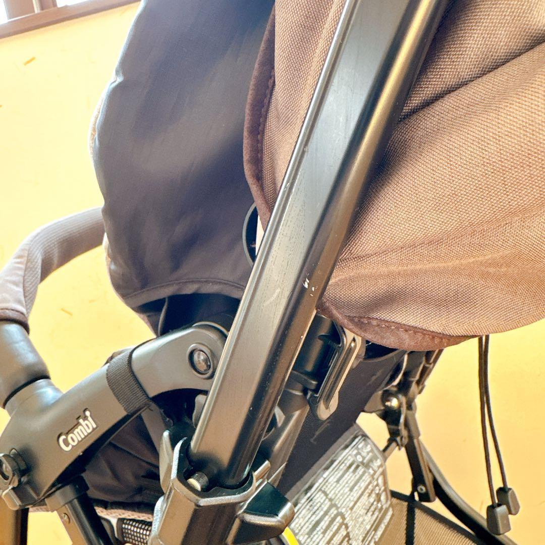 コンビ スゴカルα 4キャスコンパクト エッグショック シンプライト グレージュ