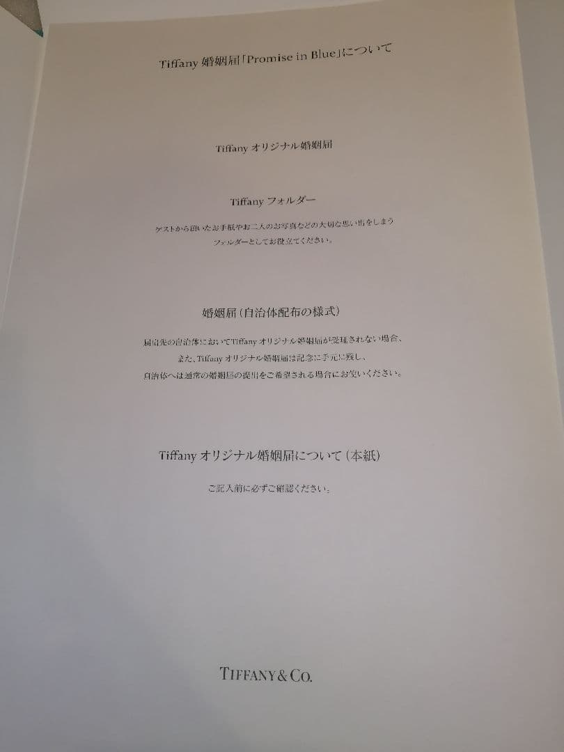 Tiffany & Co. 0.41ct 未使用品 ダイヤモンド指輪