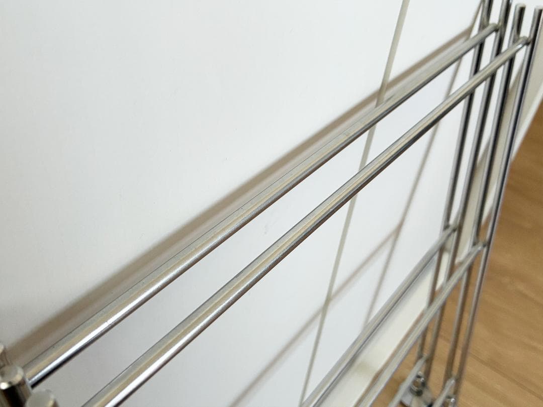 無印良品 ステンレスユニットシェルフ 追加用帆立 ミニ 高さ46cm