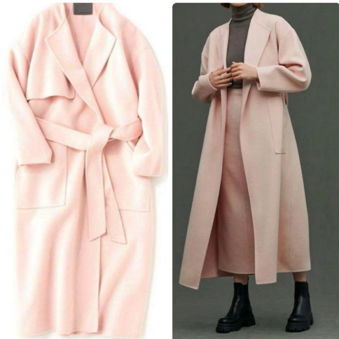 アンクレイヴ　ウールリバーロングコート