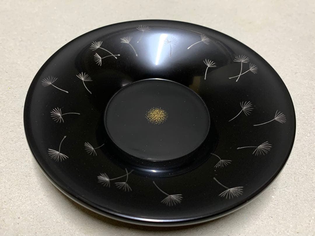 藤田正堂 舞々茶托 蒔絵 茶托