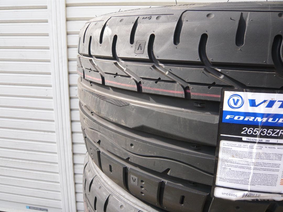 送料込☆☆VITOUR☆FORMULASPEC2☆265/35R20☆4本
