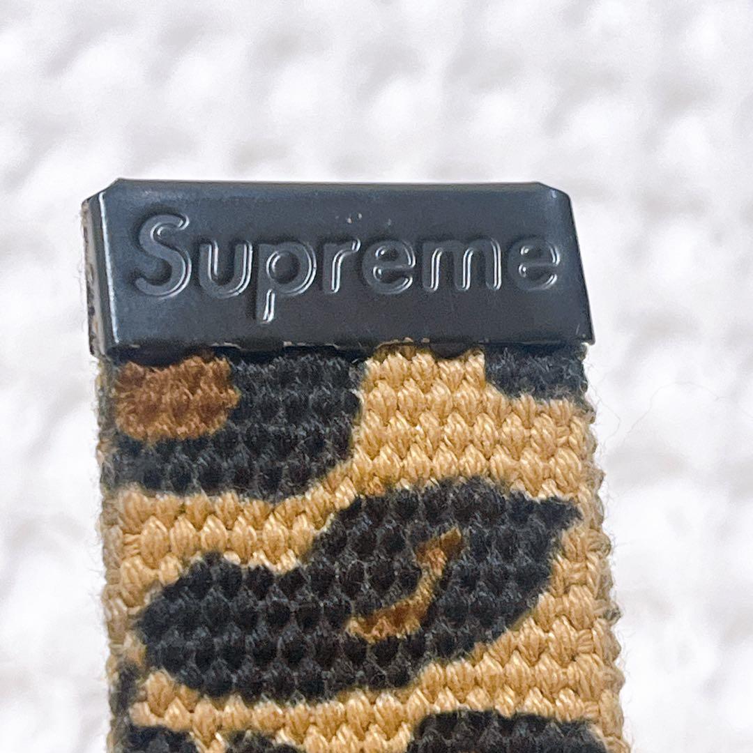 シュプリーム　トイマシーン　コラボ　レオパード柄　ヒョウ柄　ガチャベルト