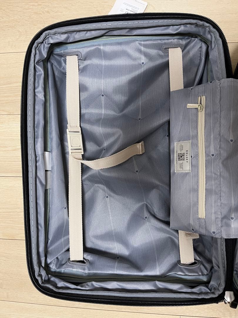 デルセー　スーツケース　アイボリー