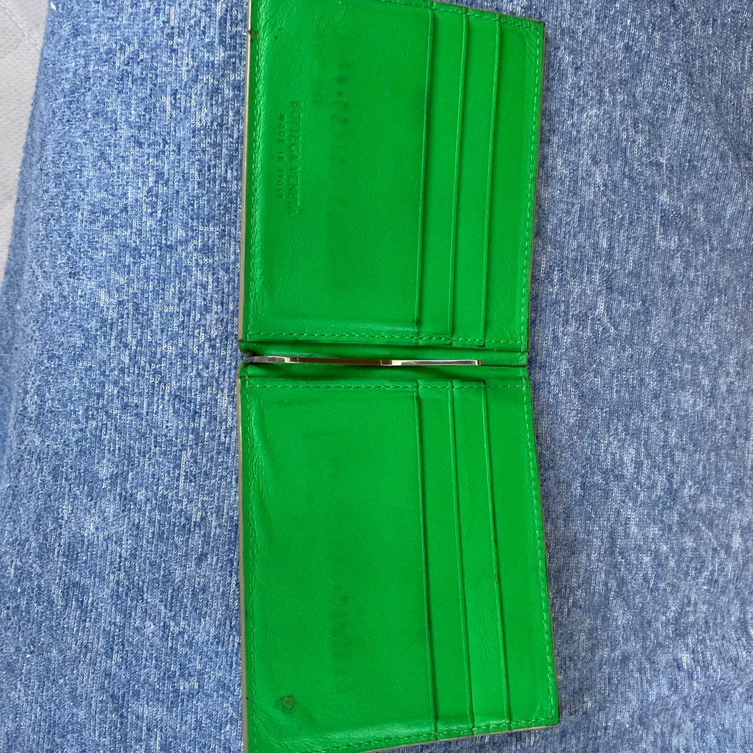 BOTTEGA VENETA マネークリップ オリーブ グリーン