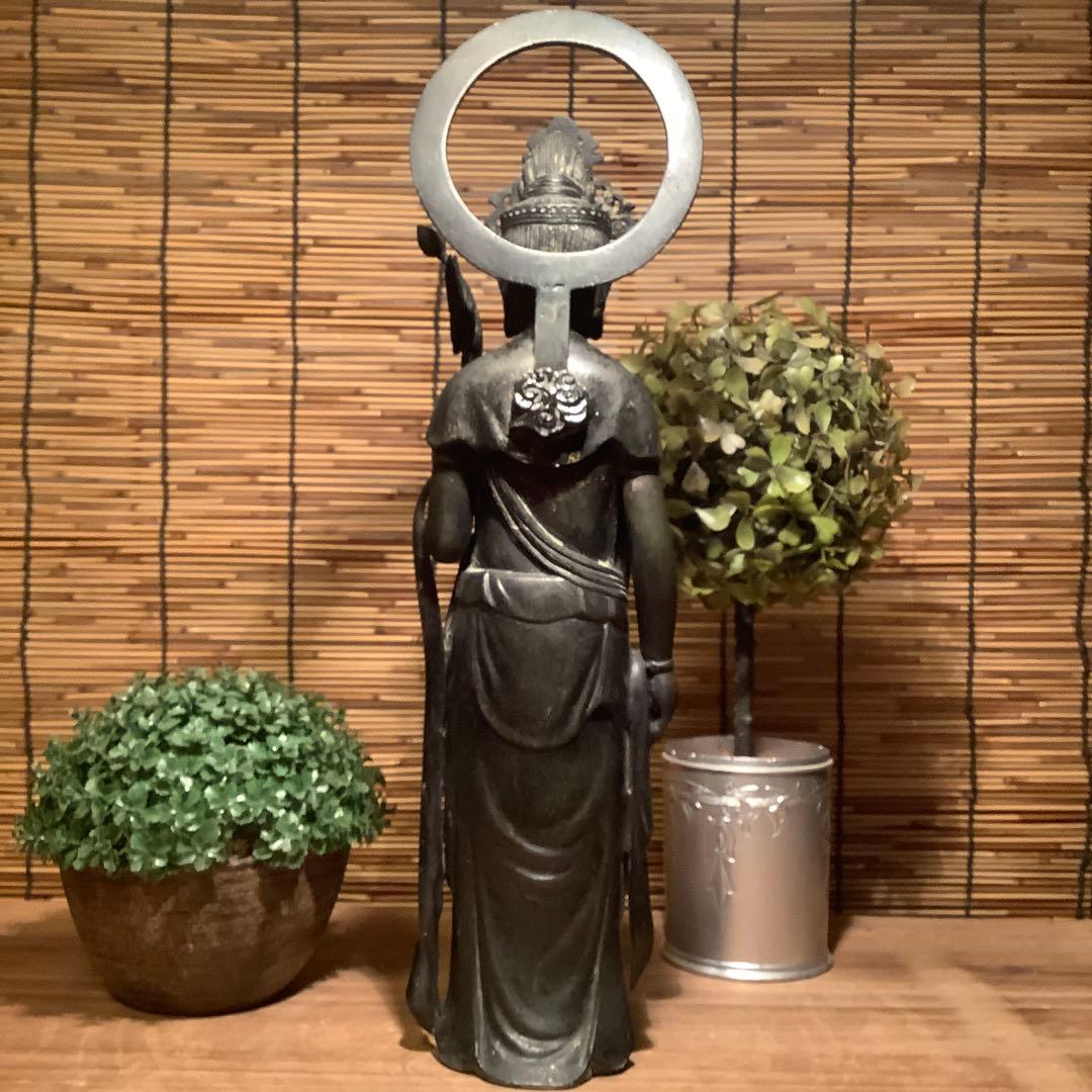 大正期「聖観世音菩薩」観音経・六観音・般若心経・功徳・慈悲・寺院仏閣祀り・古銅