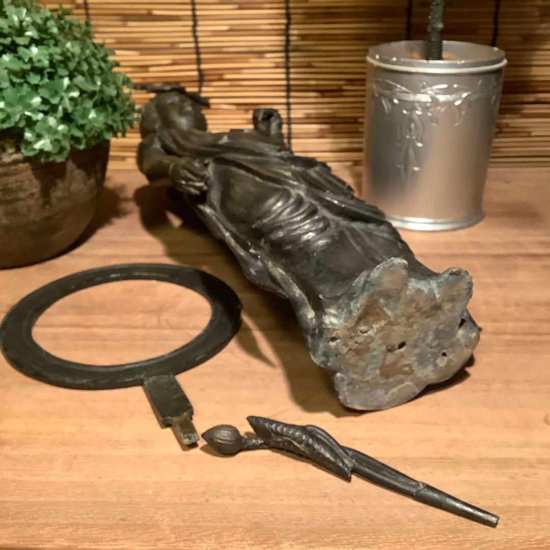 大正期「聖観世音菩薩」観音経・六観音・般若心経・功徳・慈悲・寺院仏閣祀り・古銅