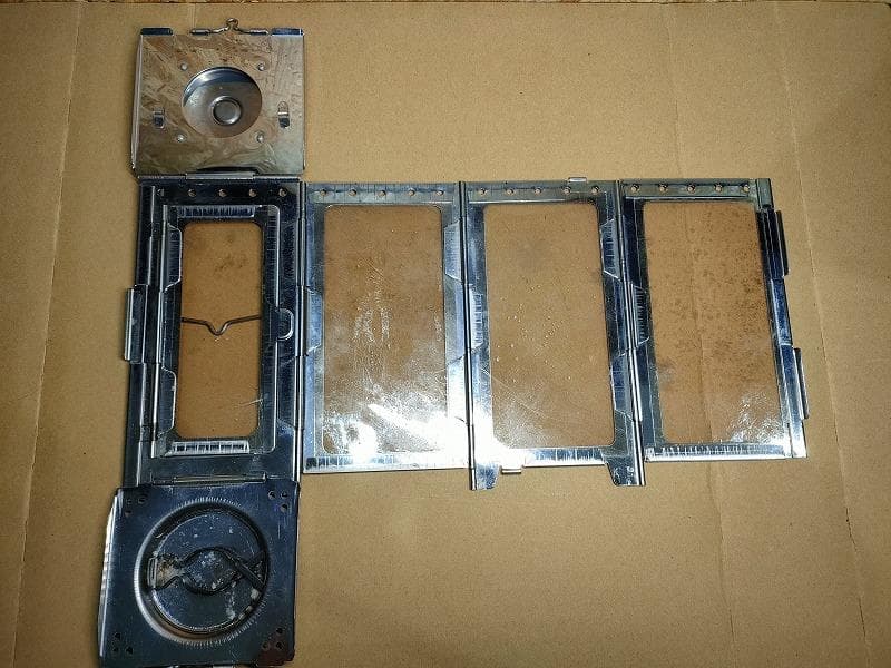 【値下げ中】ヴィンテージ品 極美品 スイス軍フォールディングキャンドルランタン