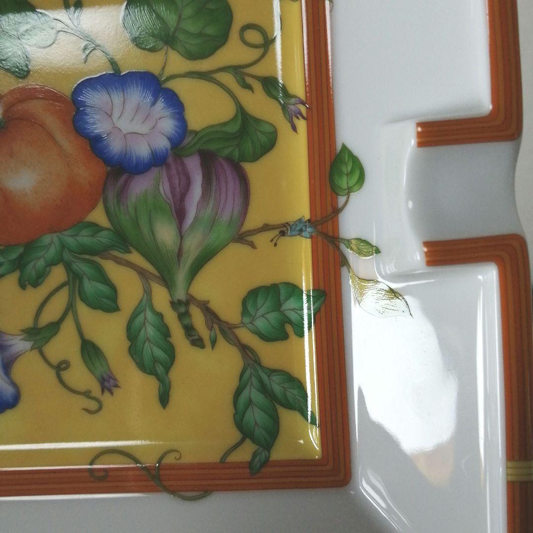 エルメス　HERMES　シエスタ　アッシュトレイ　灰皿　陶器　美品