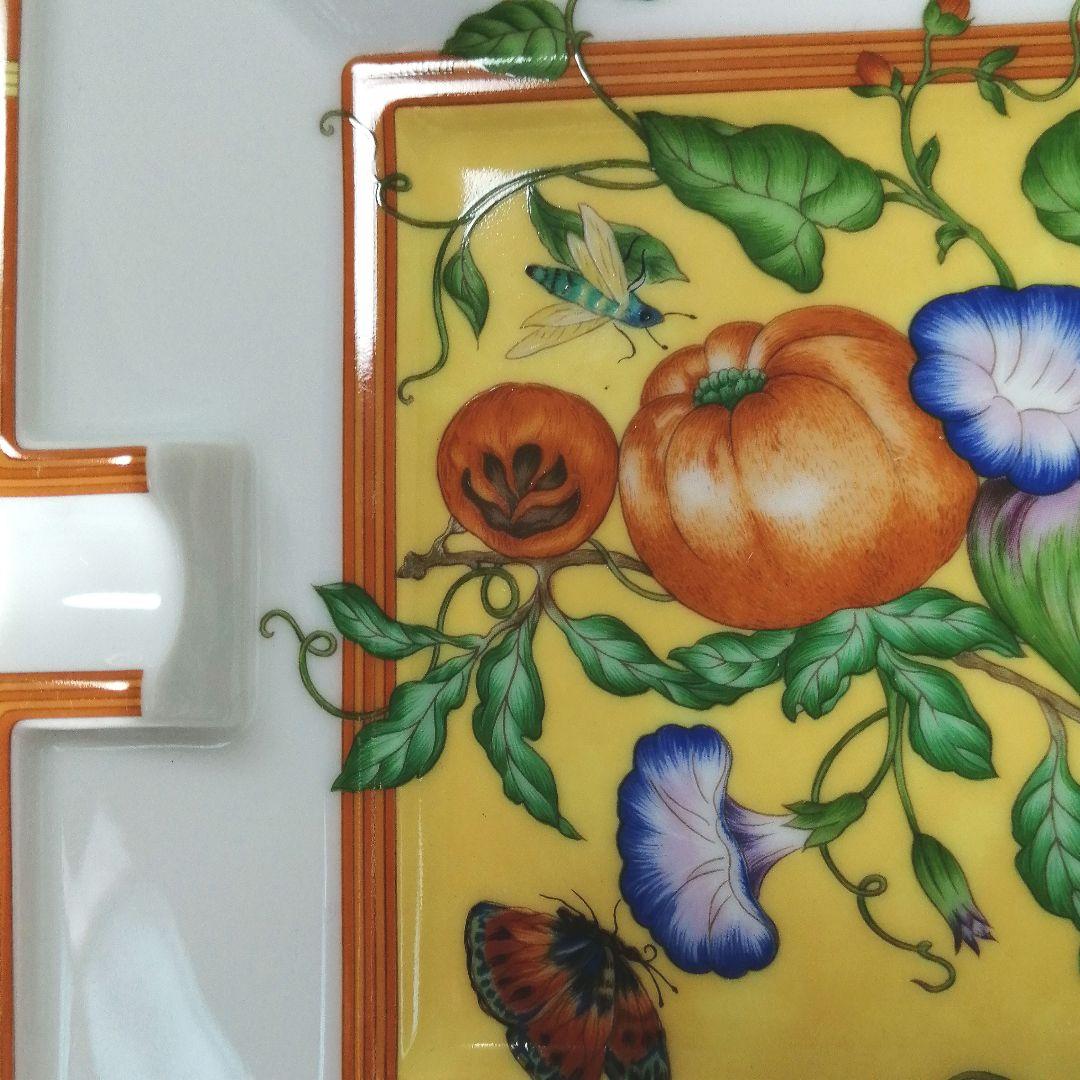 エルメス　HERMES　シエスタ　アッシュトレイ　灰皿　陶器　美品