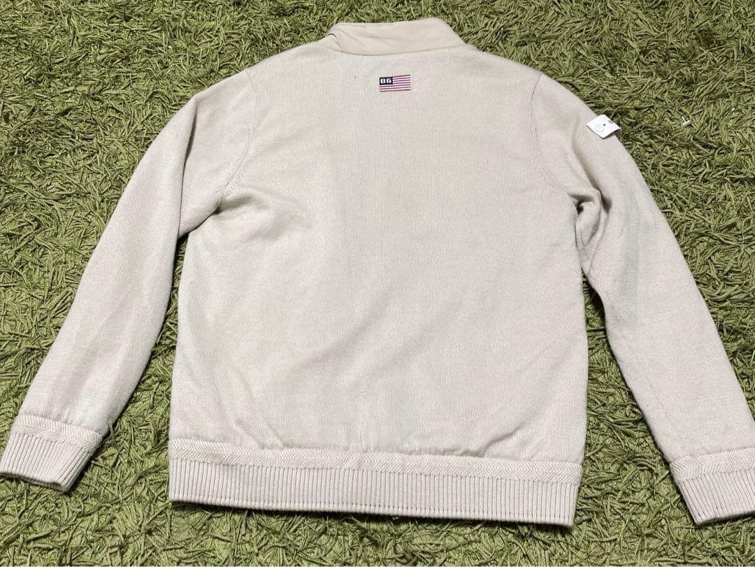 ブリーフィング　裏地付きニットブルゾン