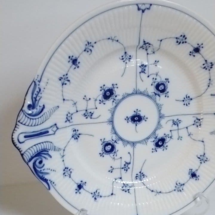 ロイヤルコペンハーゲン ブルーフルーテッド プレイン 31cm B＆Bプレート