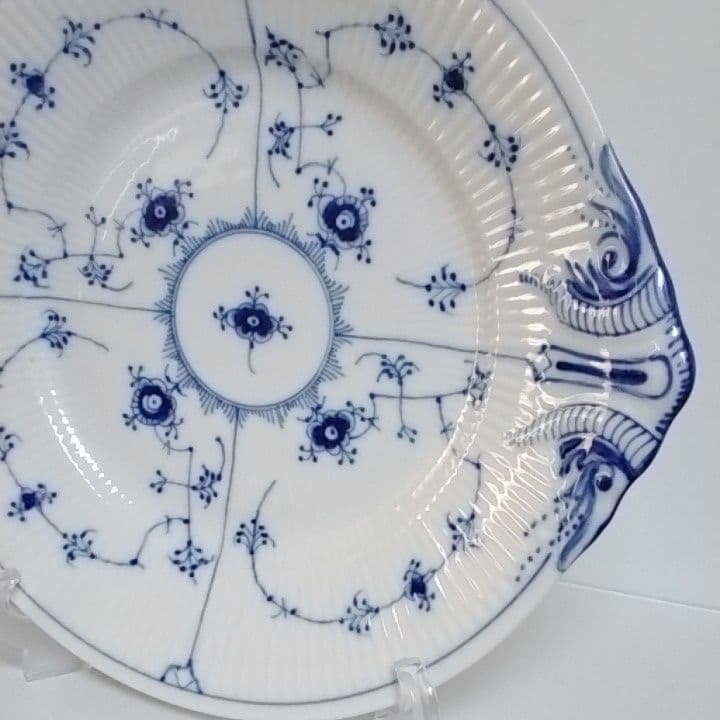 ロイヤルコペンハーゲン ブルーフルーテッド プレイン 31cm B＆Bプレート