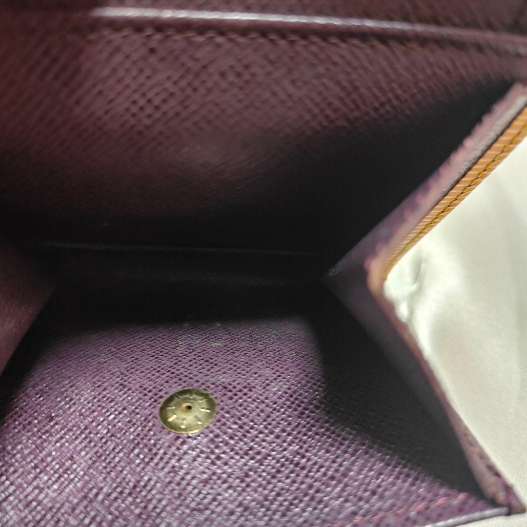 ルイヴィトン ポルトビエカルトクレディモネ 2つ折り財布 イエロー エピ