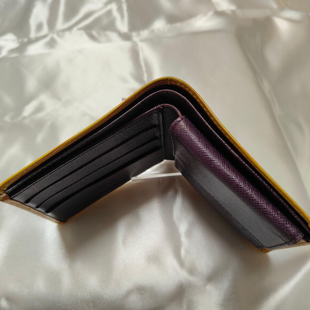 ルイヴィトン ポルトビエカルトクレディモネ 2つ折り財布 イエロー エピ