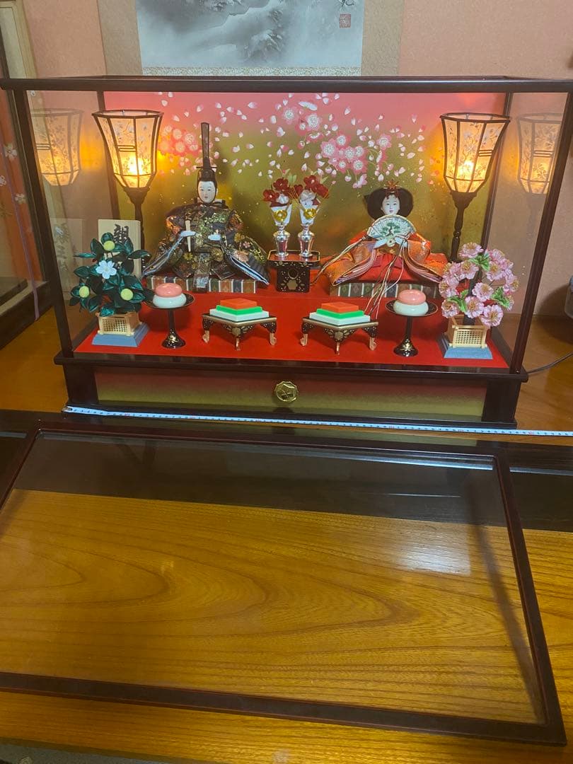 大幅値引き　親王飾り 童春作 ケース入 美品