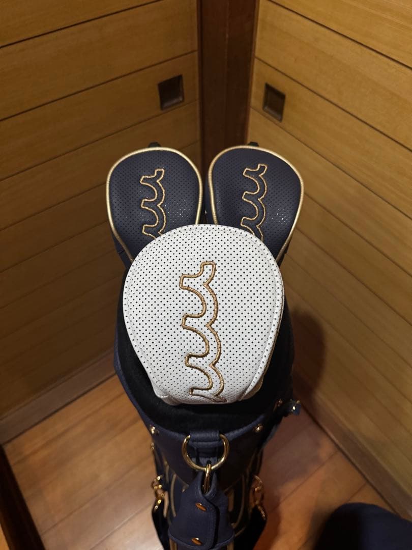 【セット】muta ムータ キャディバック＆ヘッドカバー（1W.FW×2）