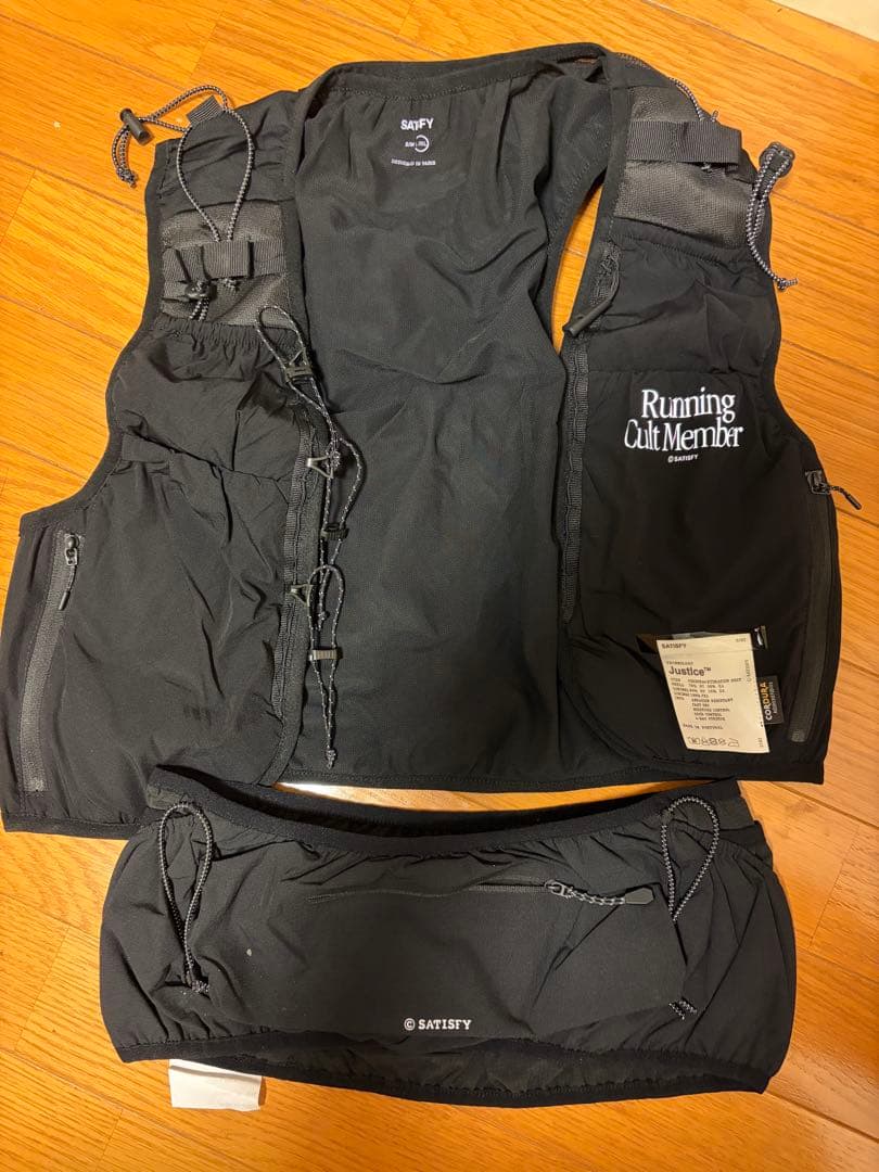 階*4様 SATISFY Running Cult Member ベスト 腰当て