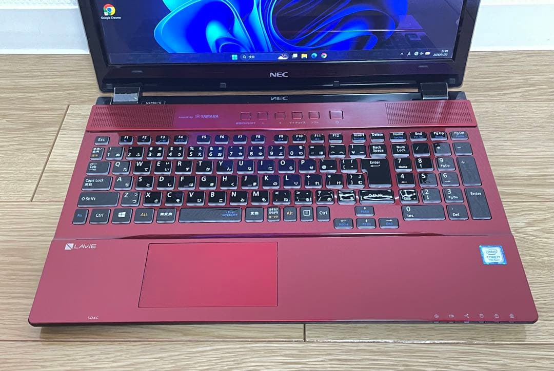 【美品】NEC LAVIE タッチパネル液晶 FHD i7-7500U SSD