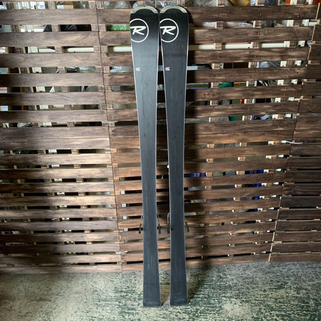 J393\" ROSSIGNOL / salomon スキー板 ストック セット