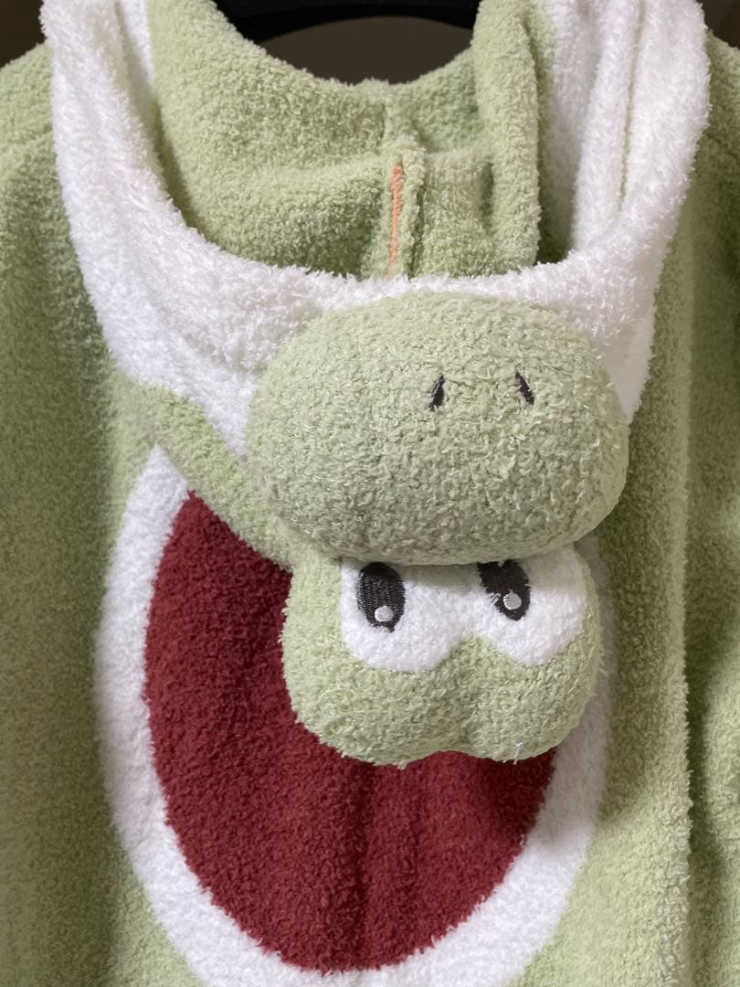 ジェラートピケ マリオコラボ セットアップルームウェア　ヨッシー