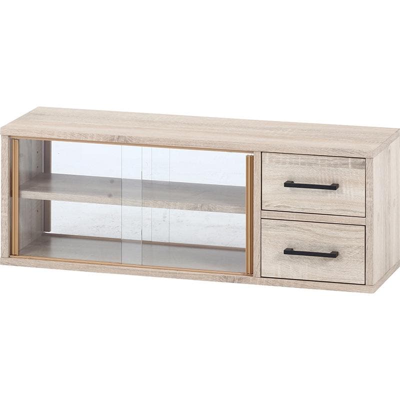 カウンター上収納ラック 幅80cm オーク [5116]