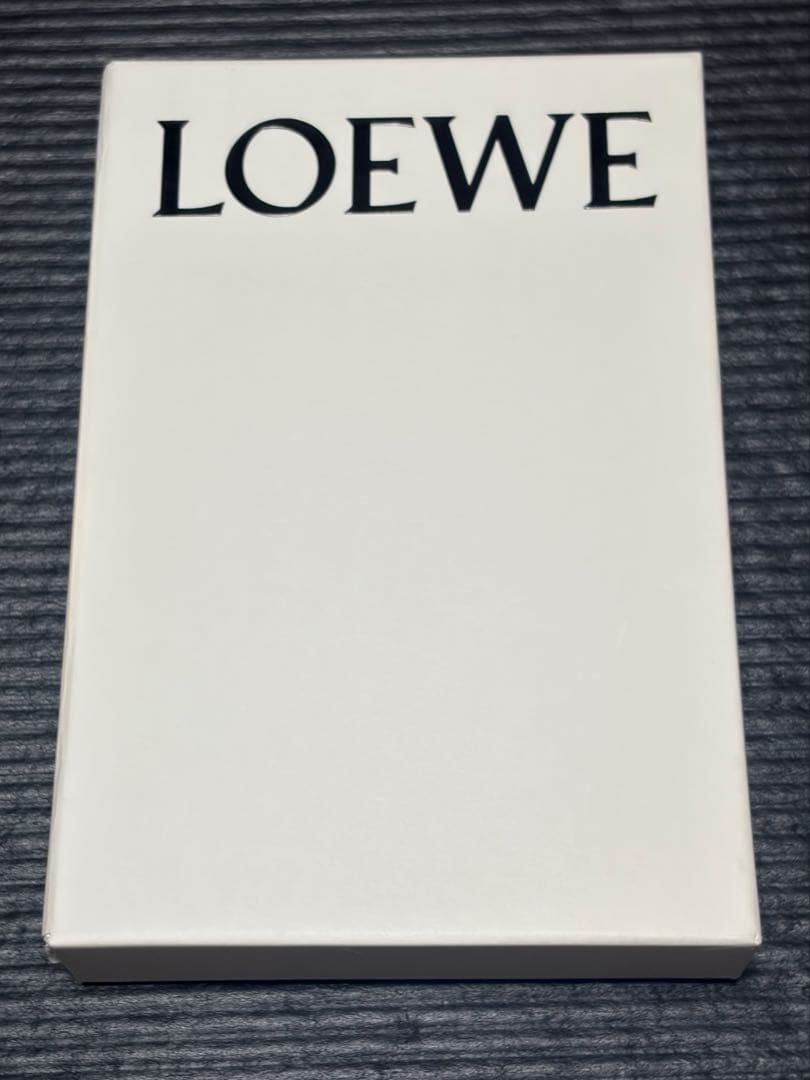 LOEWE バイカラー スカーフ（ウール&カシミヤ） アイボリー サンド