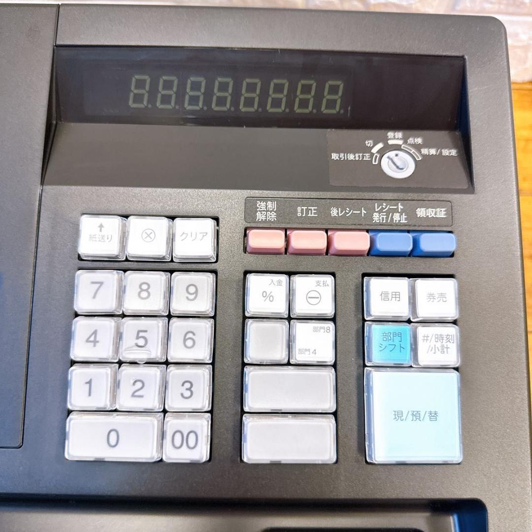 SHARP シャープ レジスター XE-A147 ブラック 電子レジスター