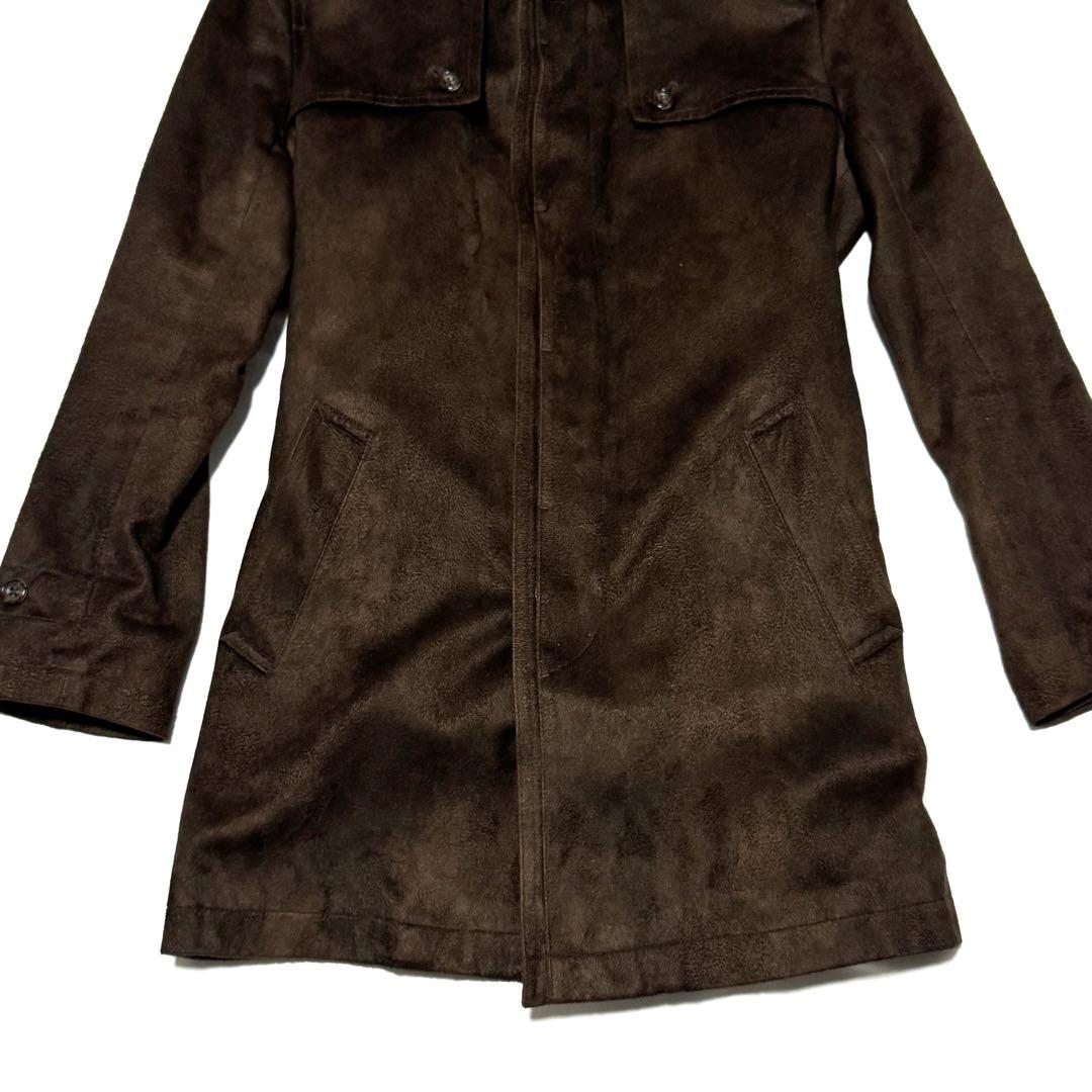 SATOSHIさん専用美品 トルネードマート ライナー付スエード調コート