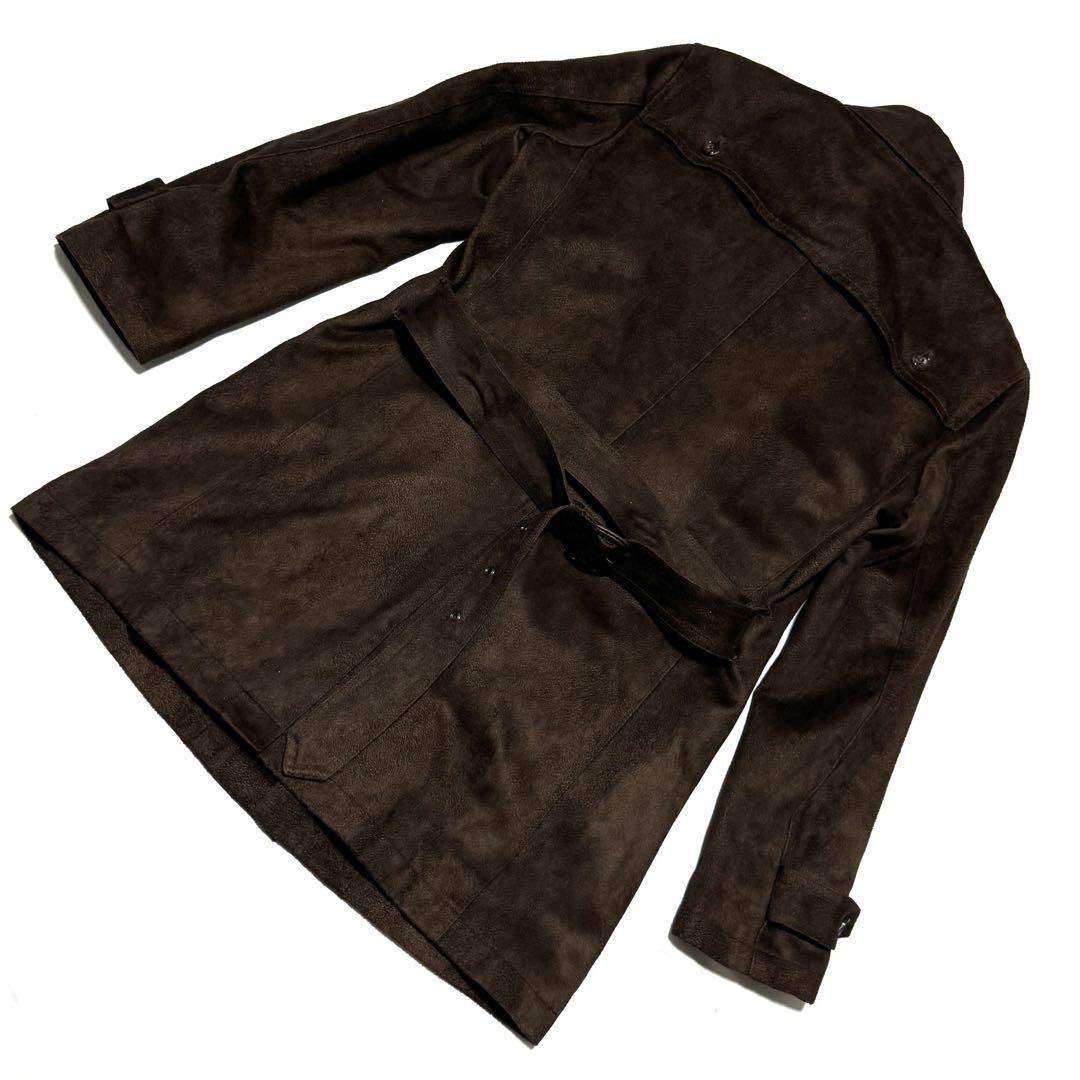 SATOSHIさん専用美品 トルネードマート ライナー付スエード調コート