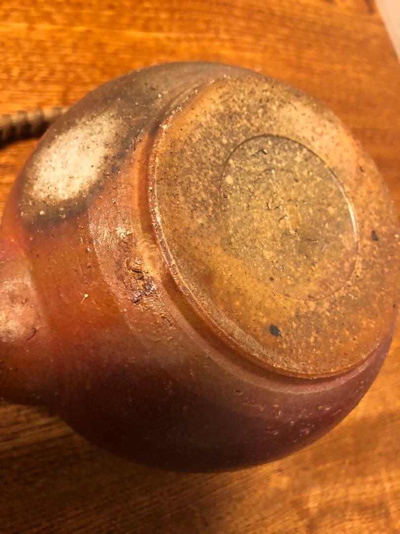 備前焼 土瓶 急須 陶印あり 作家物 伝統工芸 煎茶道具