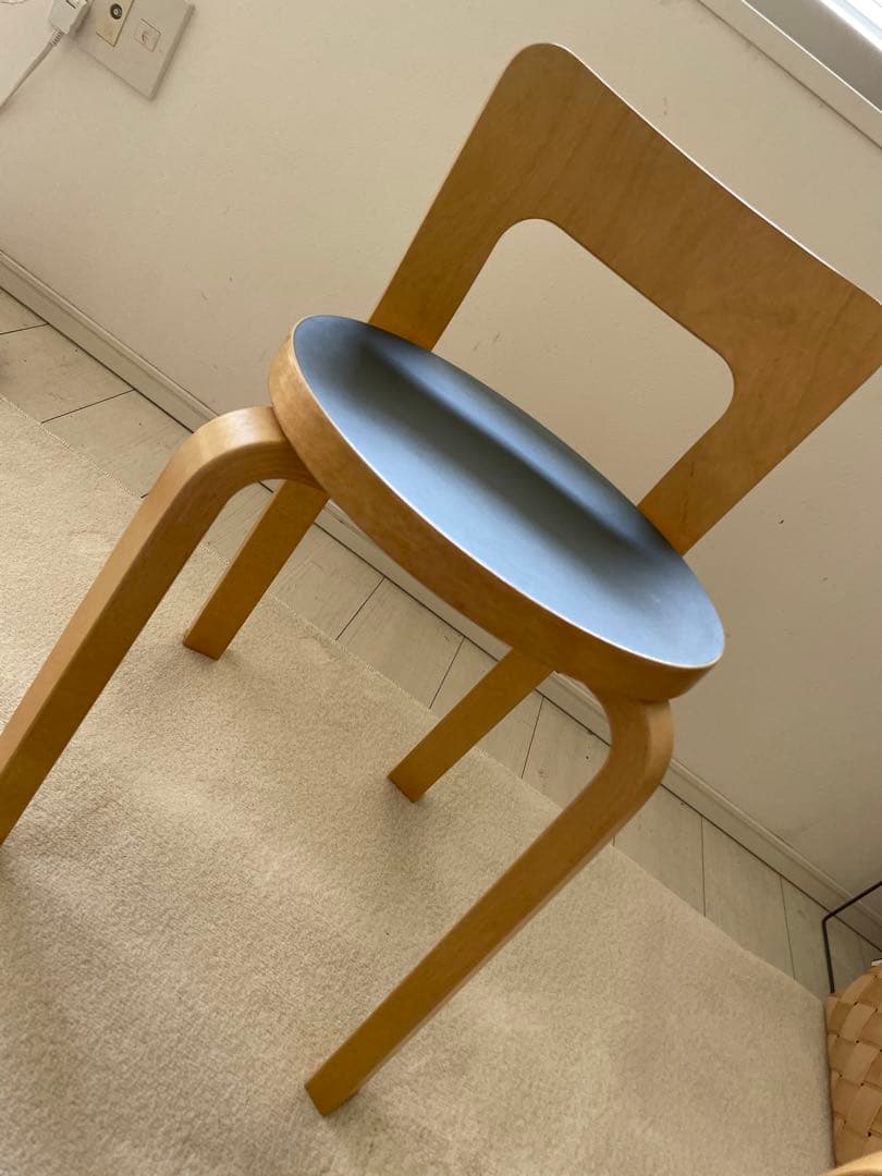 【限定品】アルテック チェア65 ハニー・ダークグリーンリノリウム